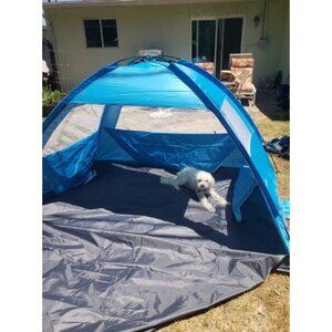 Beach Tent Sun Shelter for 3/4-5/6-7/8-10 Person, UPF 50+ UV Protection